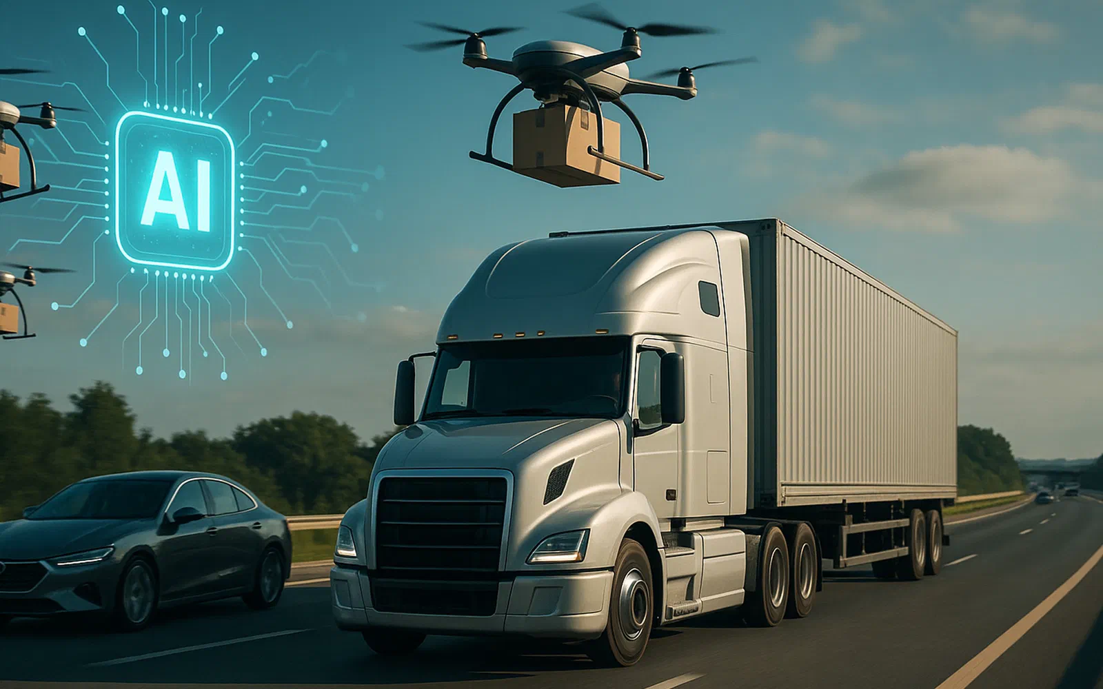 Künstliche Intelligenz und Technologie in Transport und Spedition